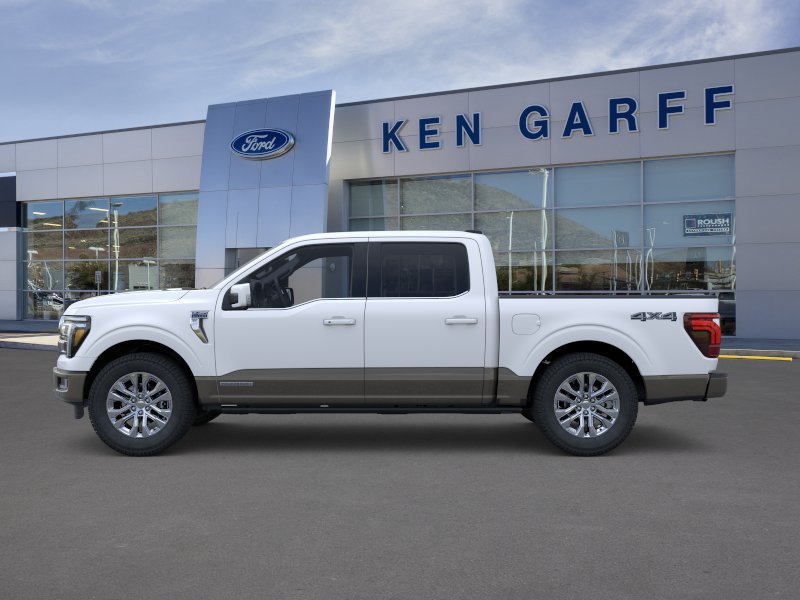 New 2026 Star White Metallic Tri-Coat Ford King Ranch image 3