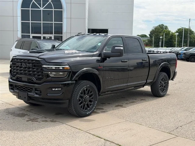 New 2026 Diamond Black Crystal Pearl-Coat Exterior Paint RAM Limited image 1