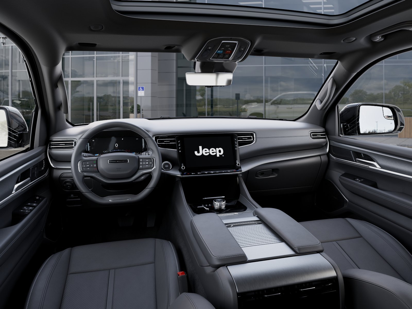New 2026 Bright White Clearcoat Jeep GRAND WAGONEER LIMITED ALTITUD image 40