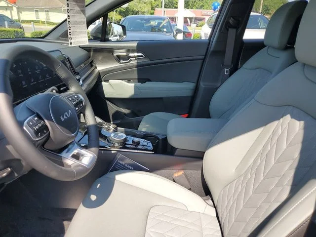 New 2024 Fusion Black Kia X-Line image 8