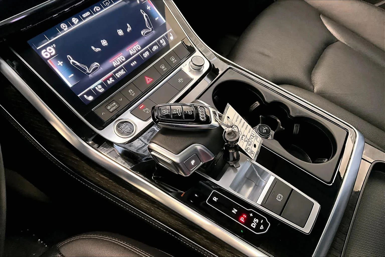 Used 2023 Mythos Black Metallic Audi Premium Plus image 15