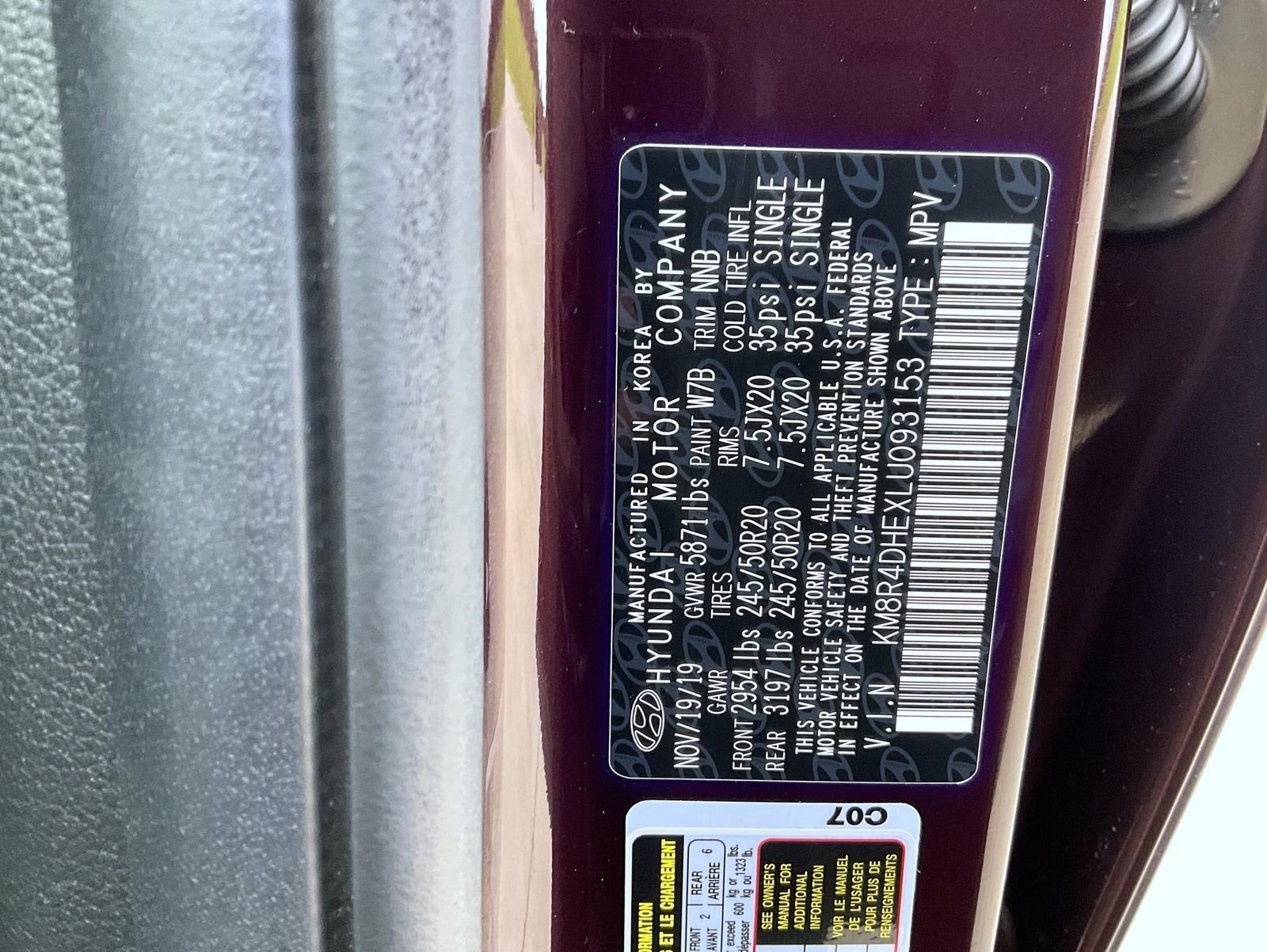 Used 2020 Red Hyundai SEL image 27
