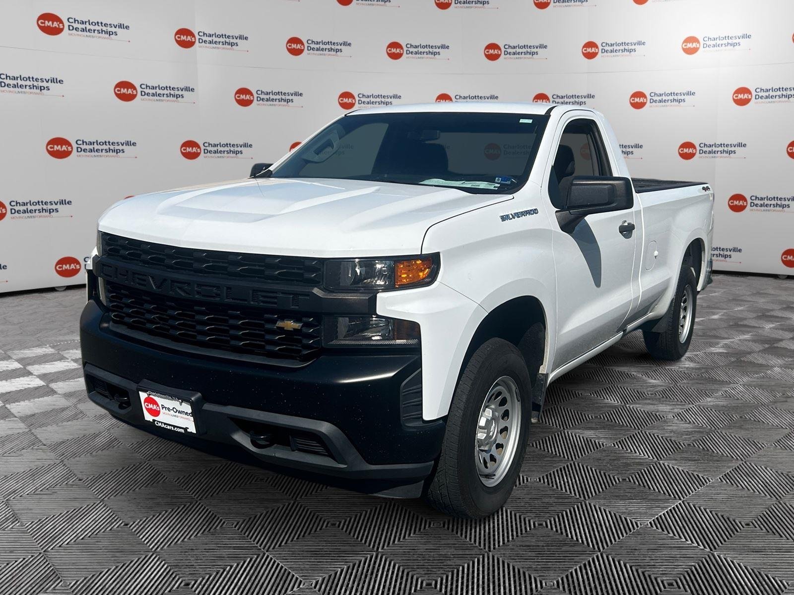 Used 2020 Summit White Chevrolet Work Truck image 1