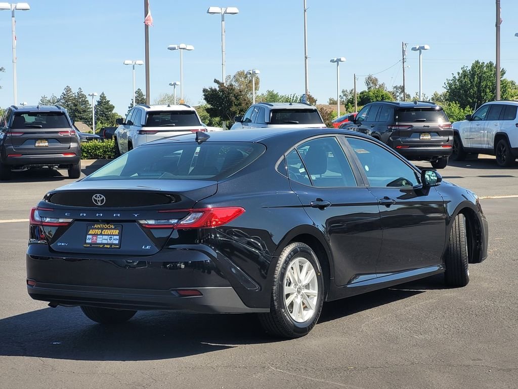 Used 2025 Black Toyota LE image 4