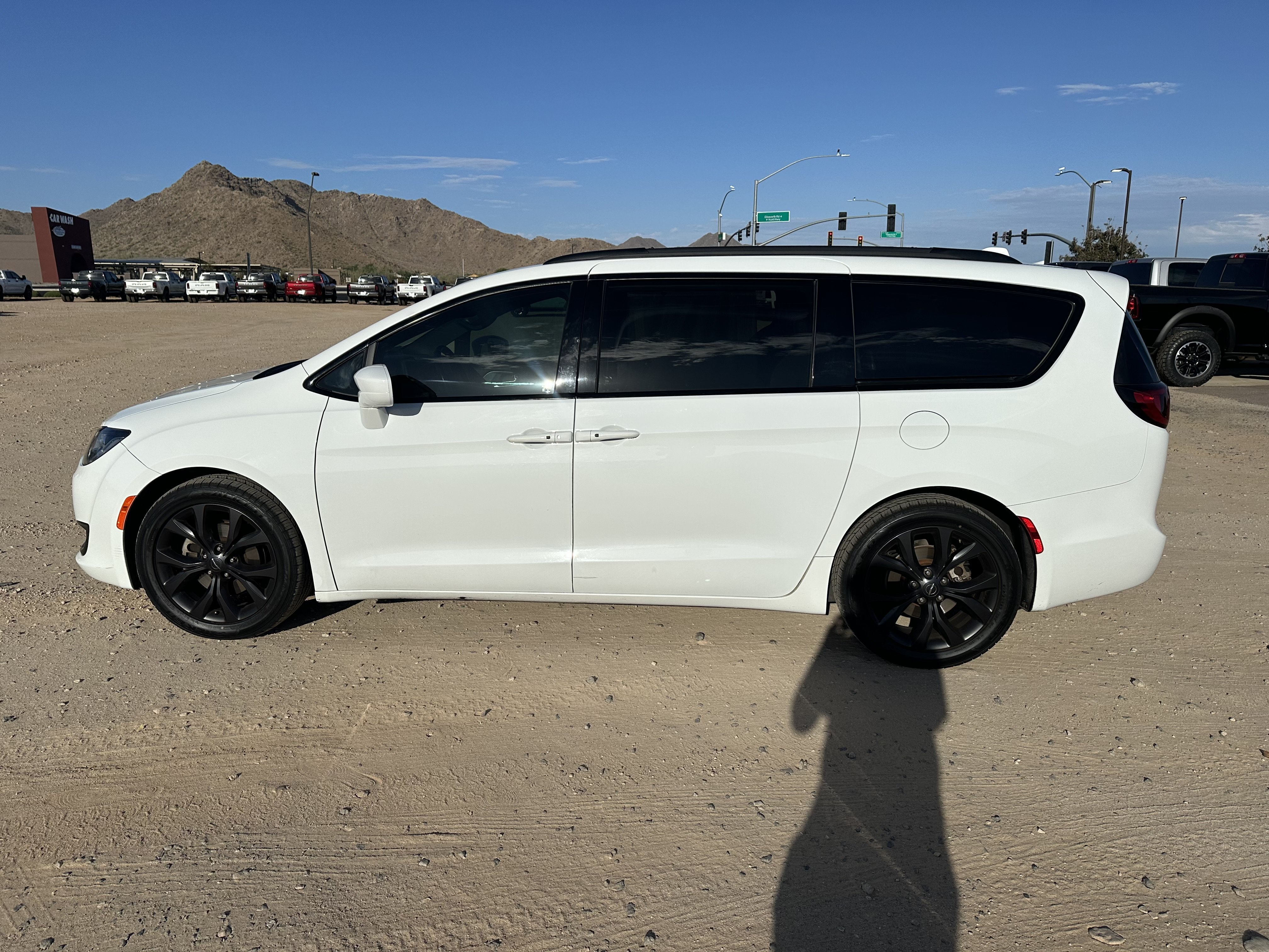 Used 2020 Bright White Clearcoat Chrysler Touring L Plus image 2