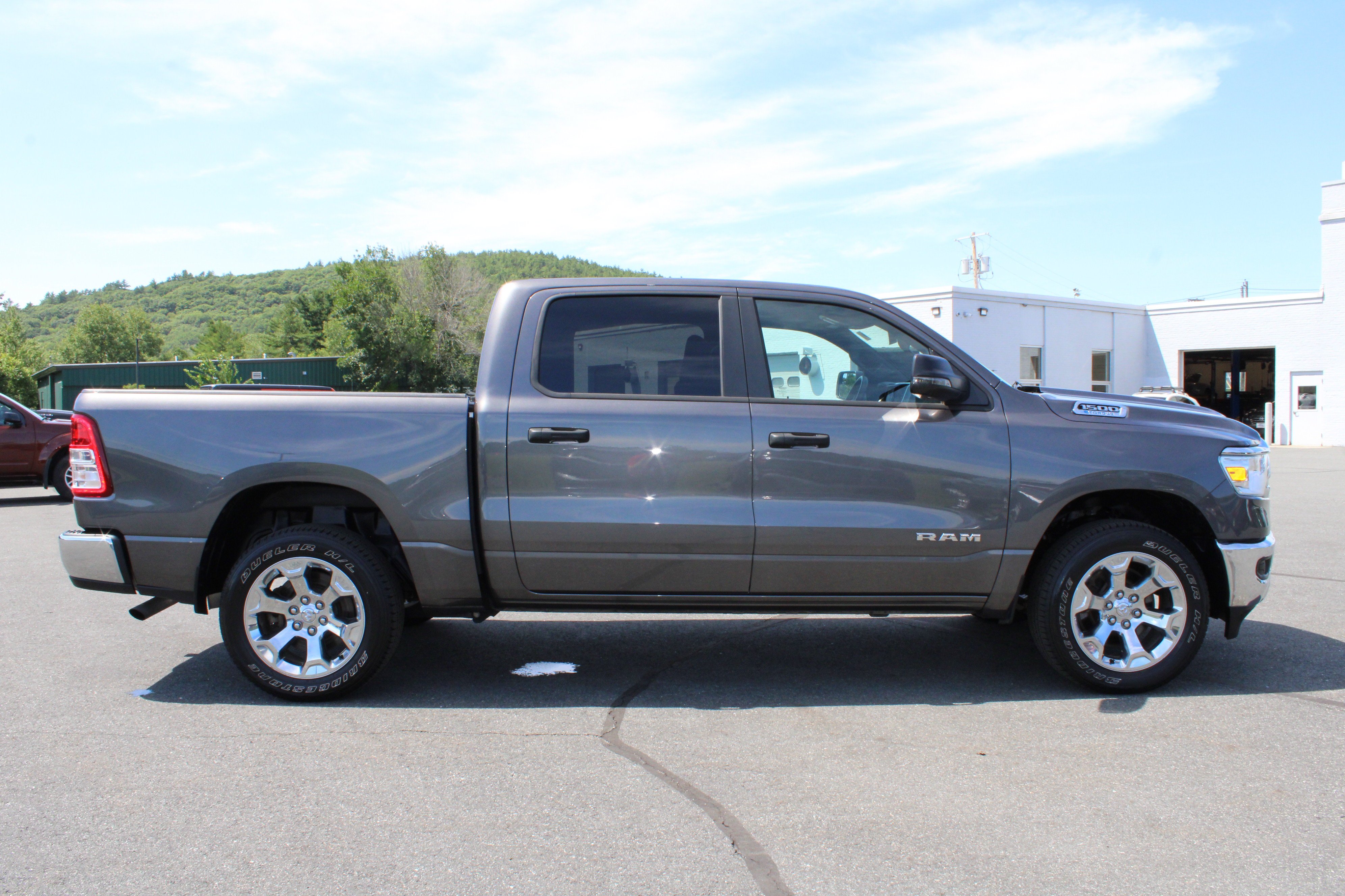 Used 2023 Granite Crystal Metallic Clearcoat Ram Big Horn image 6