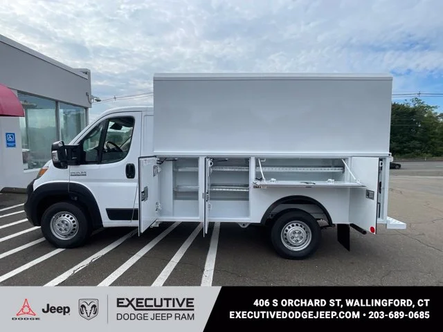 New 2026 Bright White Clear-Coat Exterior Paint RAM Low Roof image 2