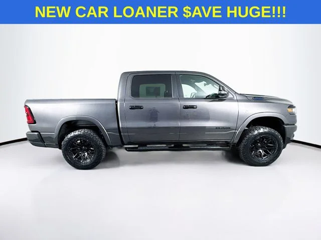 New 2026 Granite Crystal Metallic Clear-Coat Exterior Paint RAM BIG HORN image 8