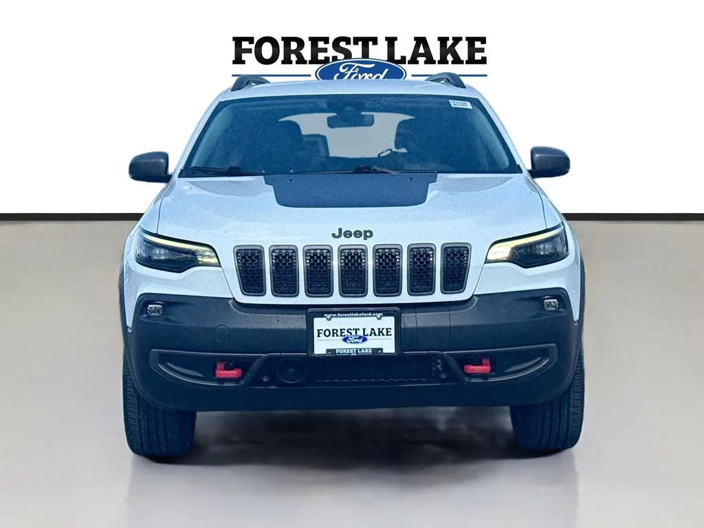Used 2021 Jeep Cherokee Trailhawk with VIN 1C4PJMBX5MD171645 for sale in Forest Lake, Minnesota