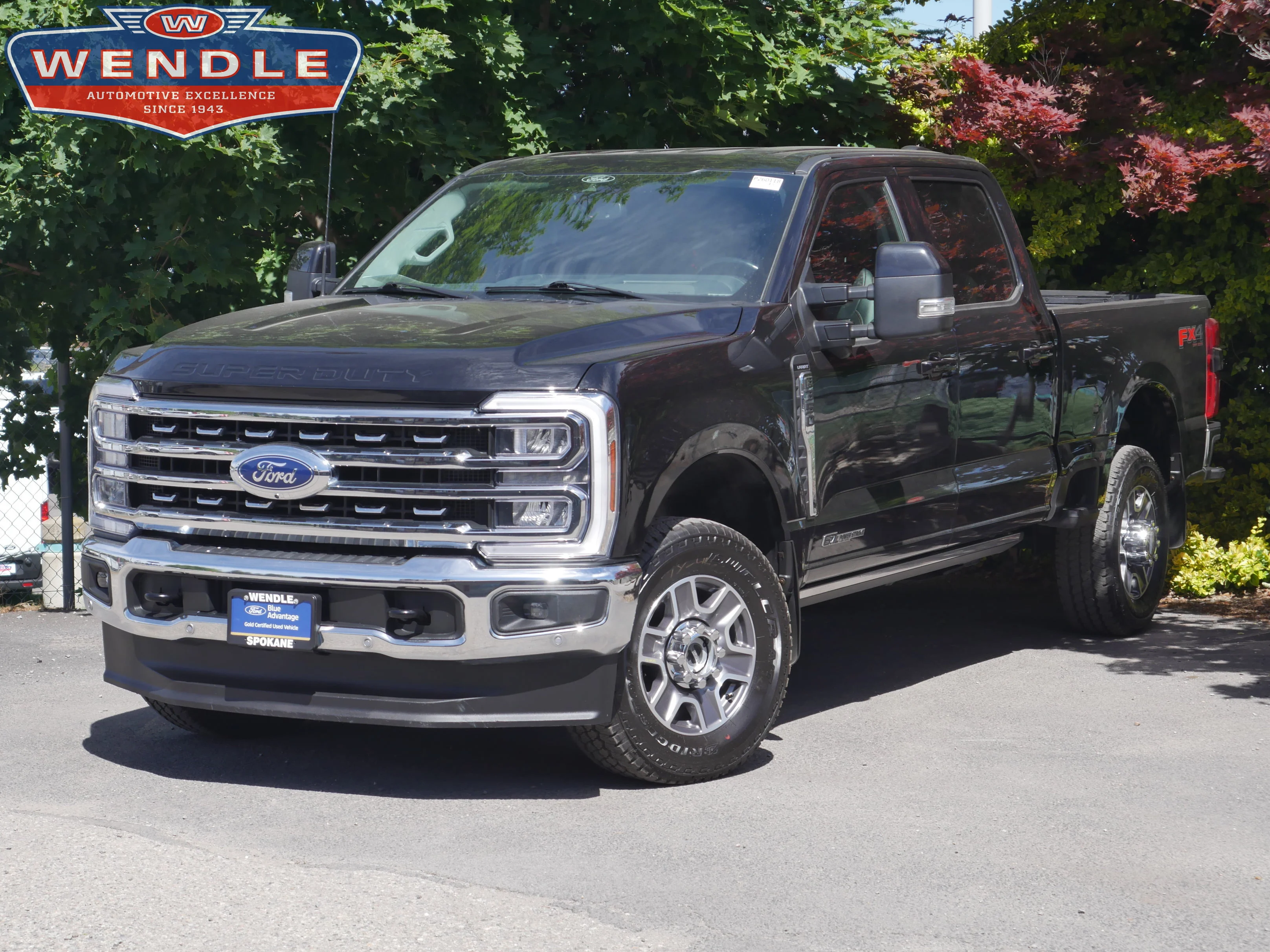 Certified Used 2024 Agate Black Metallic Ford LARIAT image 1