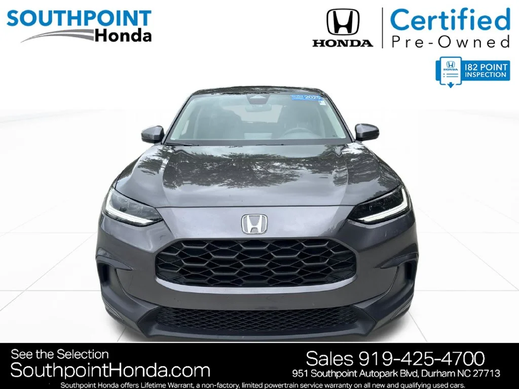 Certified Used 2025 Modern Steel Metallic Honda 2WD LX image 2