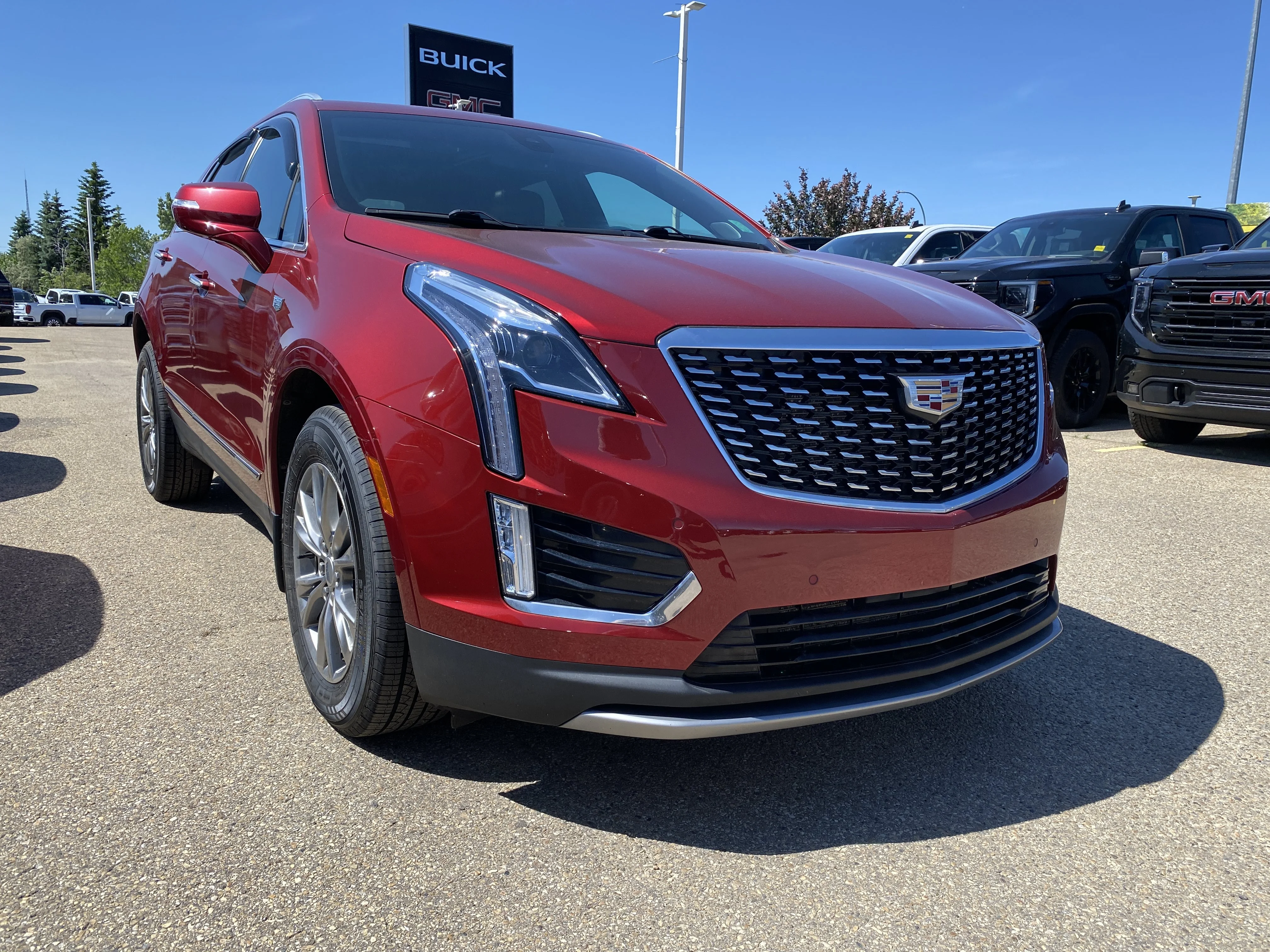 Used 2021 Red Cadillac AWD Premium Luxury * PANORAMIC SUNROOF * RADAR CRUISE * REMOTE STARTER * image 6