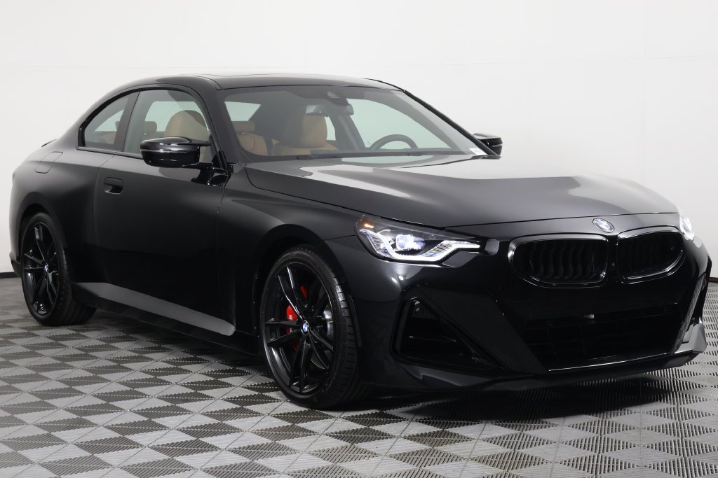 Certified Used 2023 Black Sapphire Metallic BMW M240i image 3