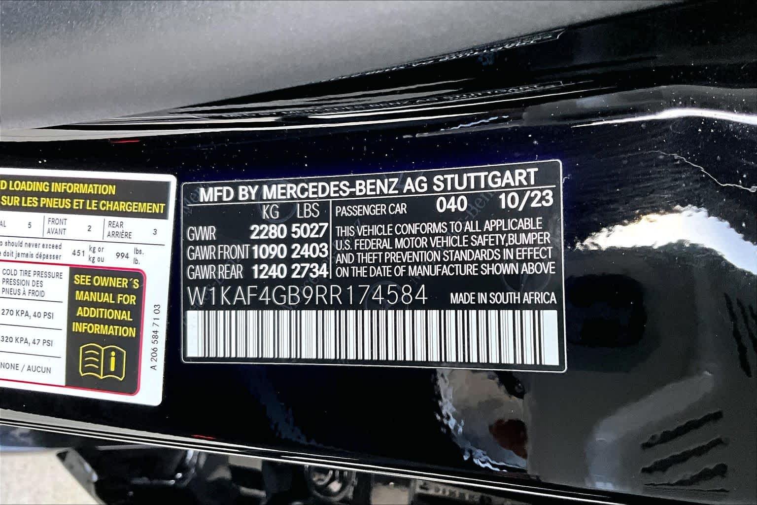 Used 2024 Black Mercedes-Benz C 300 image 33