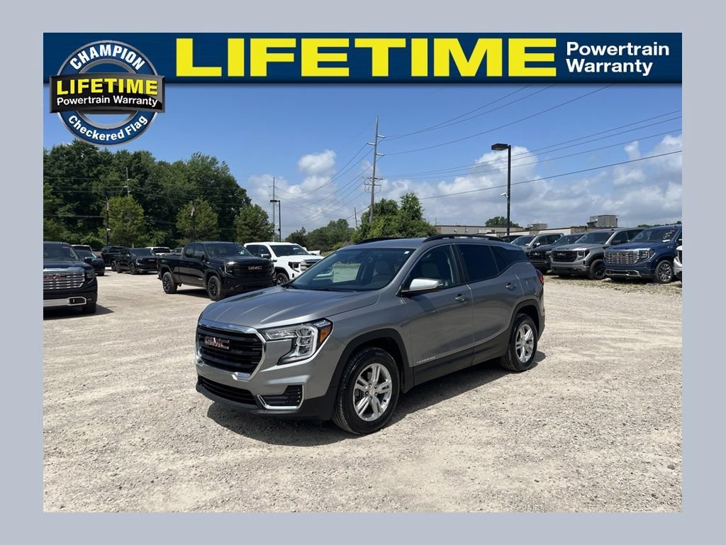 Used 2024 Sterling Metallic GMC SLE image 1
