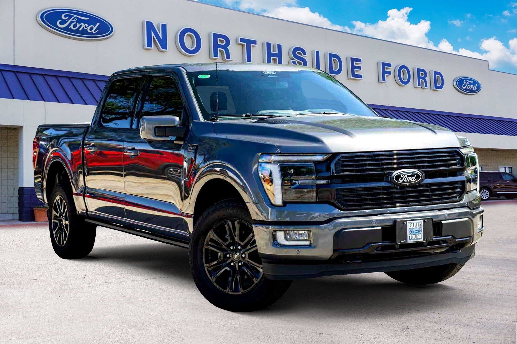 New 2025 Carbonized Gray Metallic Ford Platinum image 1
