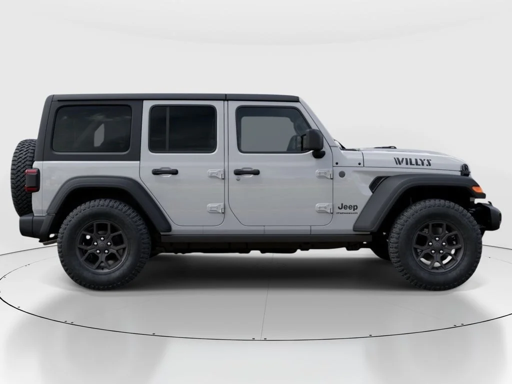 New 2026 Bright White Clear-Coat Exterior Paint Jeep Willys image 23