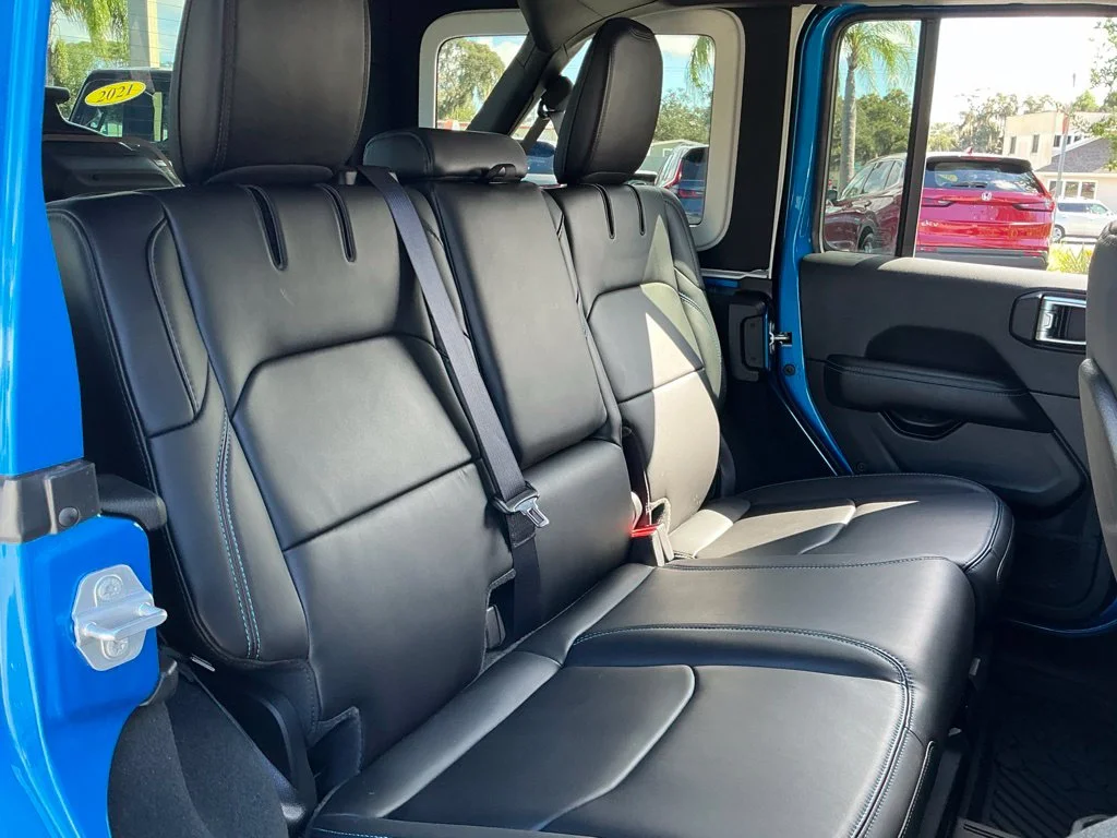 Used 2024 Blue Jeep Rubicon 4xe image 21