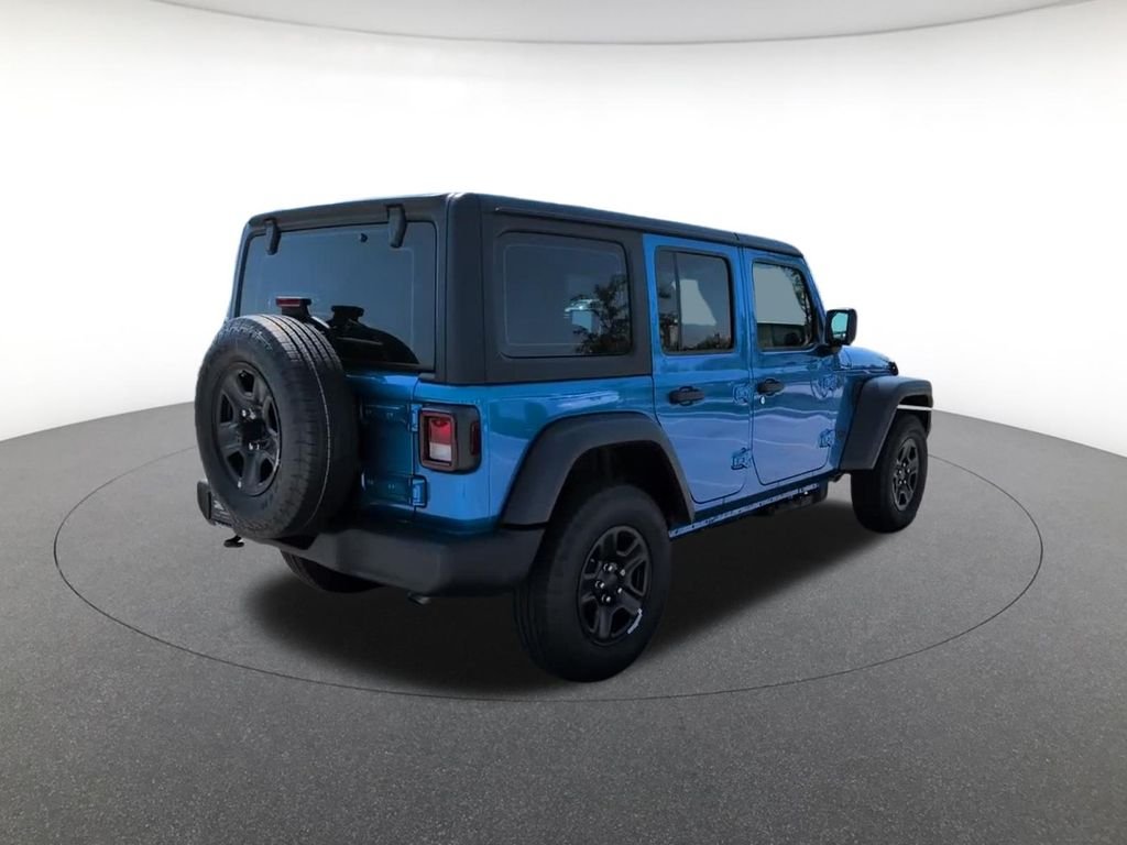 New 2026 Hydro Blue Pearl-Coat Exterior Paint Jeep Sport image 4
