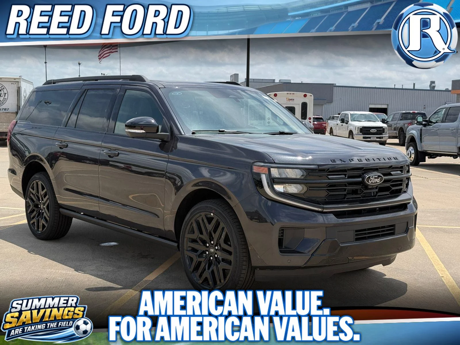 New 2026 DARK MATTER GRAY METALLIC FORD PLATINUM 4X4 image 1