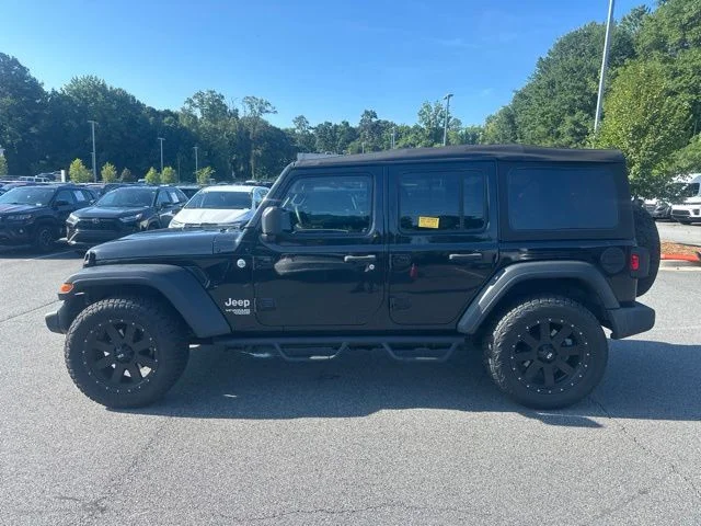 Used 2021 Black Jeep Unlimited Sport image 6