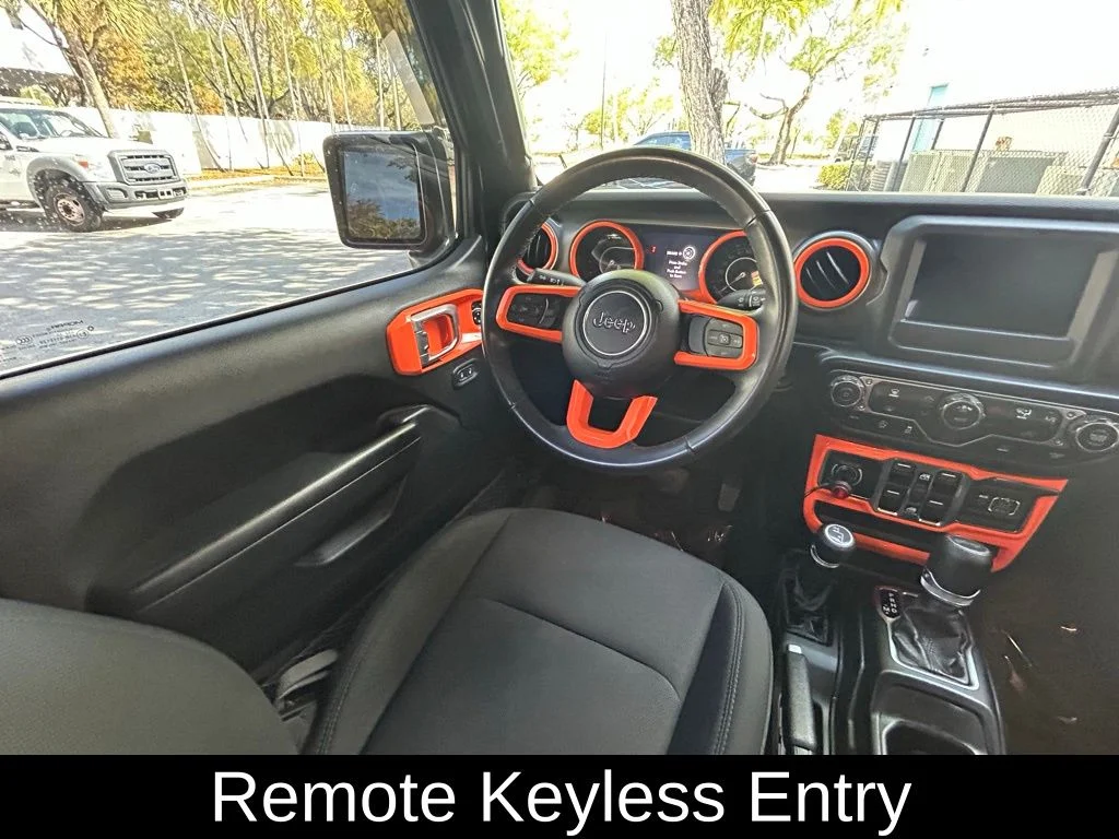 Used 2022 Black Jeep Unlimited Willys image 9