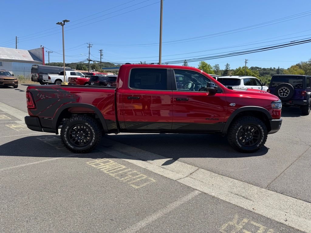 New 2026 Molten Red Pearl-Coat Exterior Paint RAM Rebel image 6