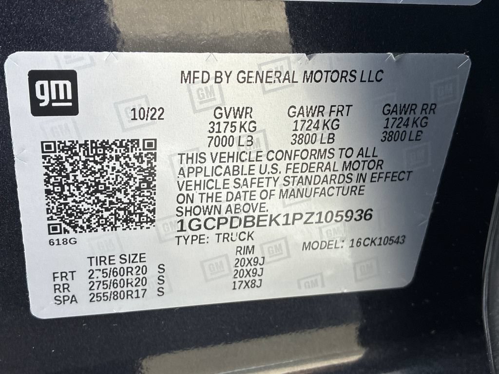 Used 2023 DARK ASH METALLIC Chevrolet Custom image 52