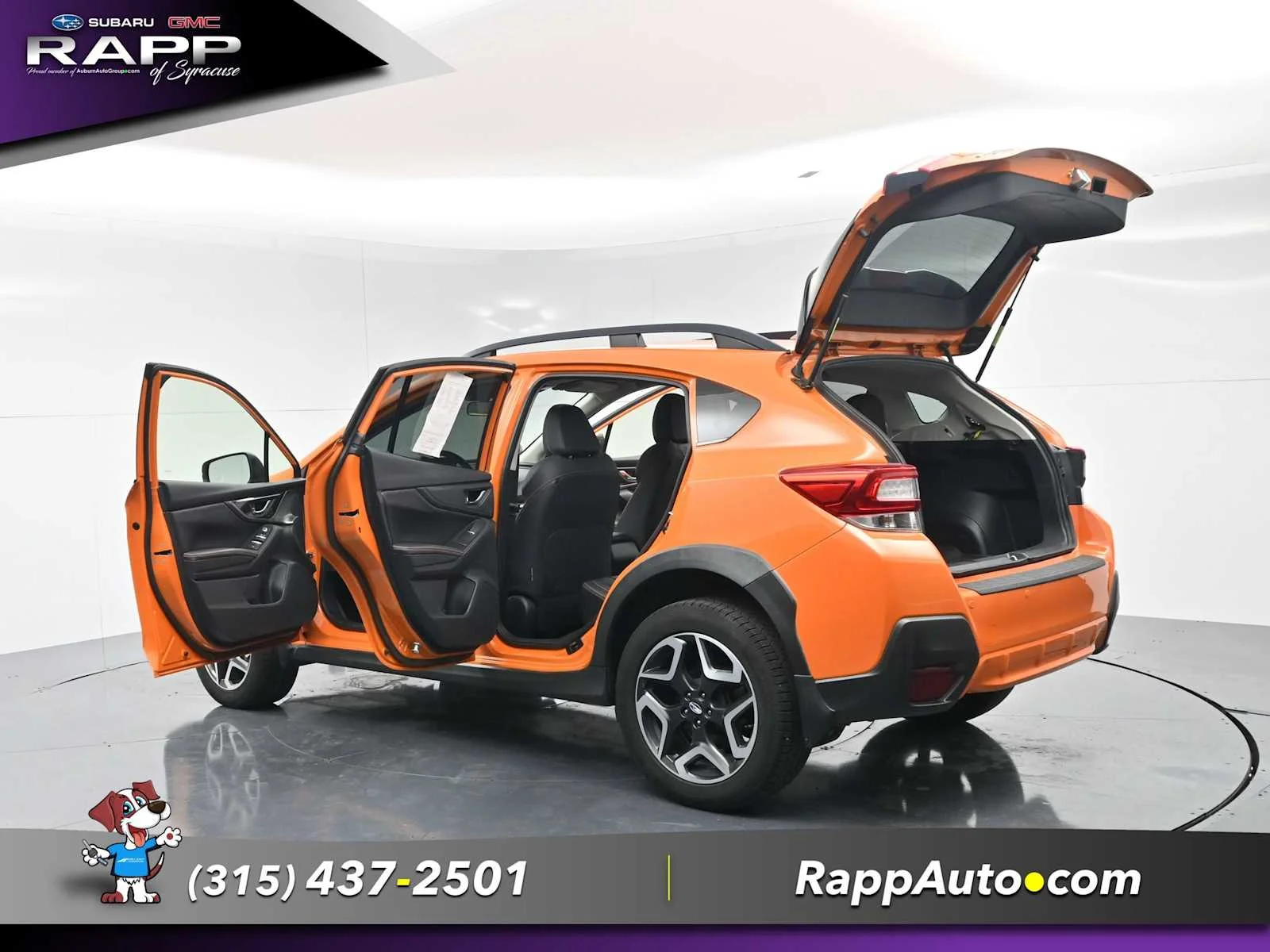 Used 2019 Sunshine Orange Subaru Limited image 36