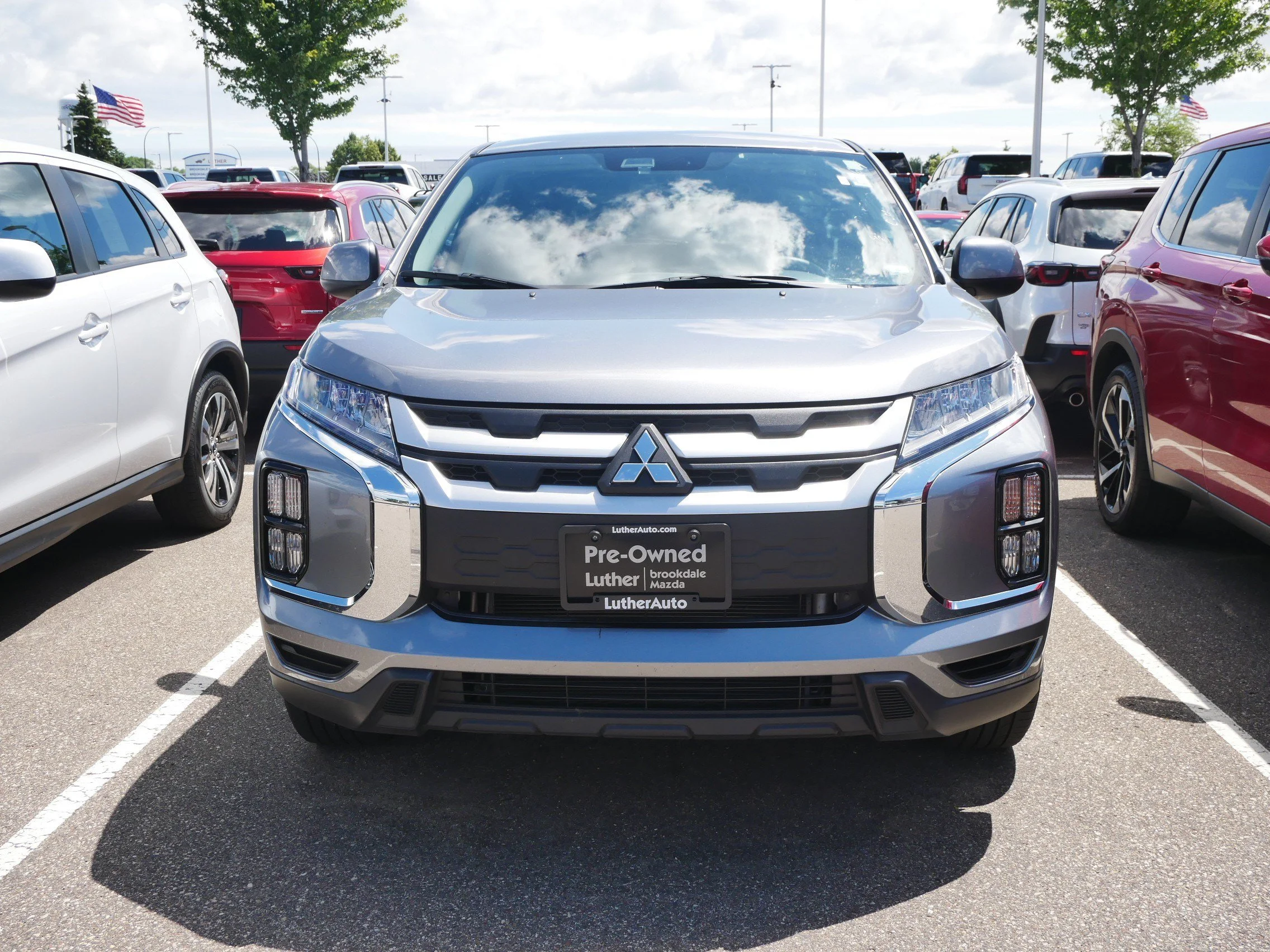 Used 2025 Mitsubishi Outlander Sport ES with VIN JA4ARUAU4SU002780 for sale in Brooklyn Center, Minnesota