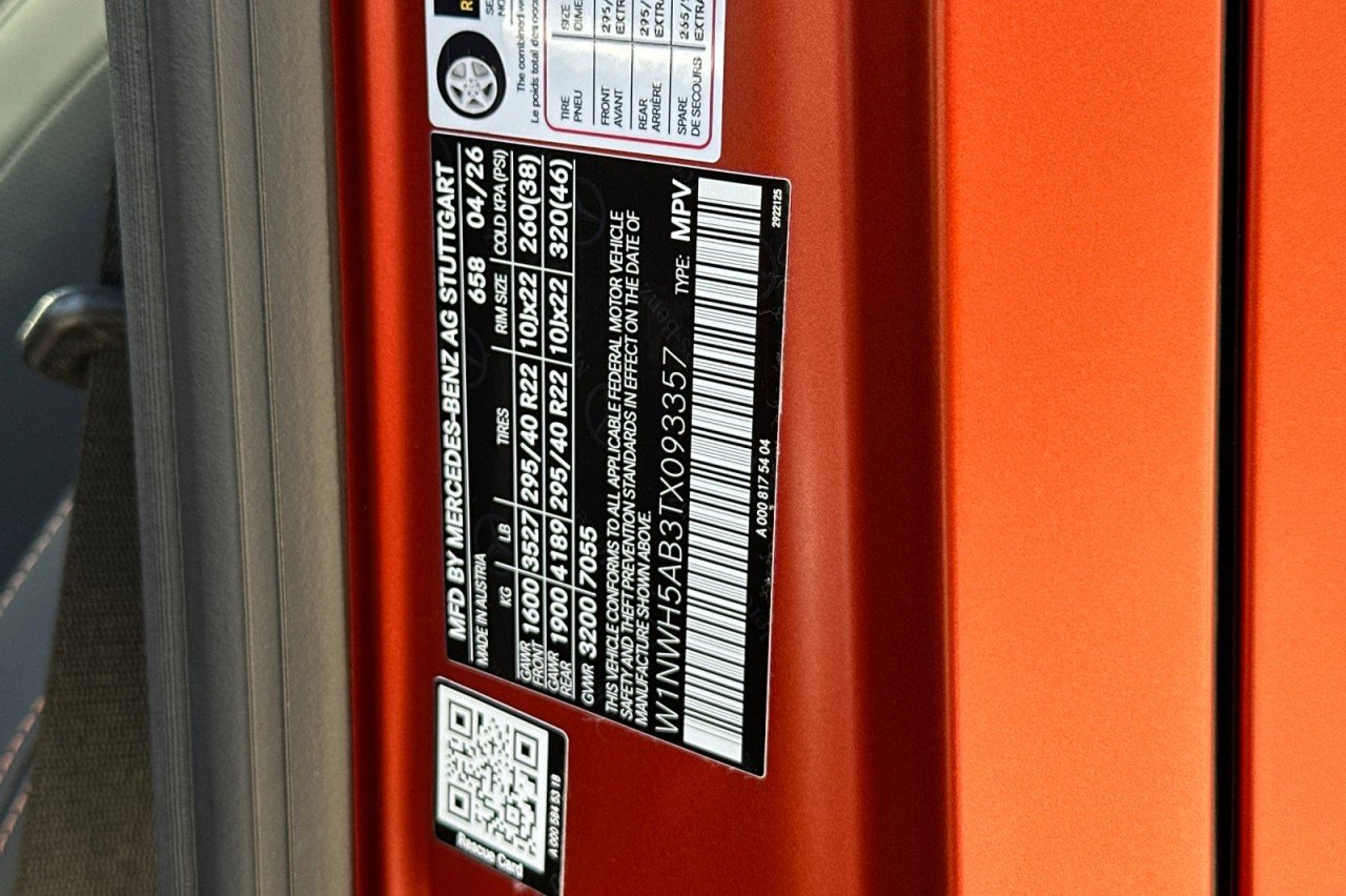New 2026 MANUFAKTUR Copper Orange Magno Mercedes-Benz AMG® G 63 SUV image 26