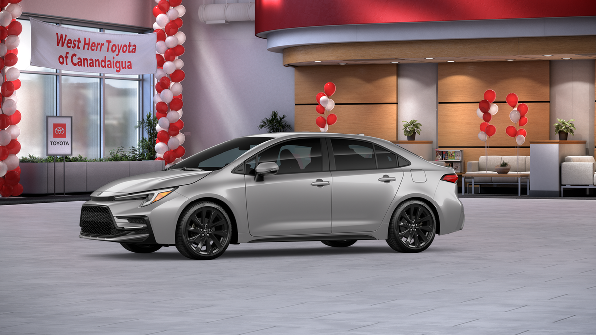 New 2026 Classic Silver Metallic Toyota SE image 3