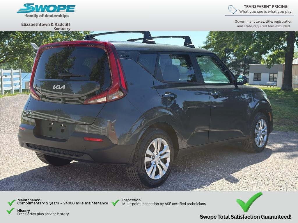 Used 2022 Gravity Gray Kia LX image 3