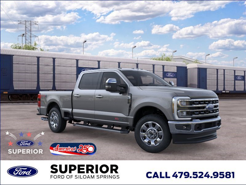 New 2026 Carbonized Gray Metallic Ford LARIAT image 2