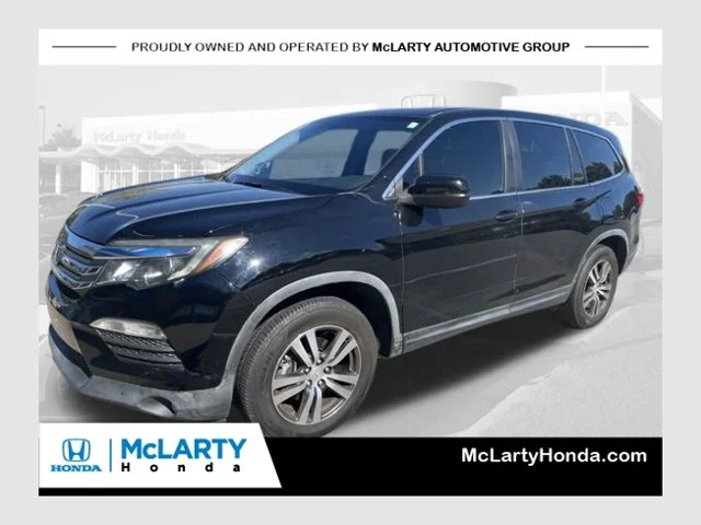 Used 2016 Crystal Black Pearl Honda EX-L image 1