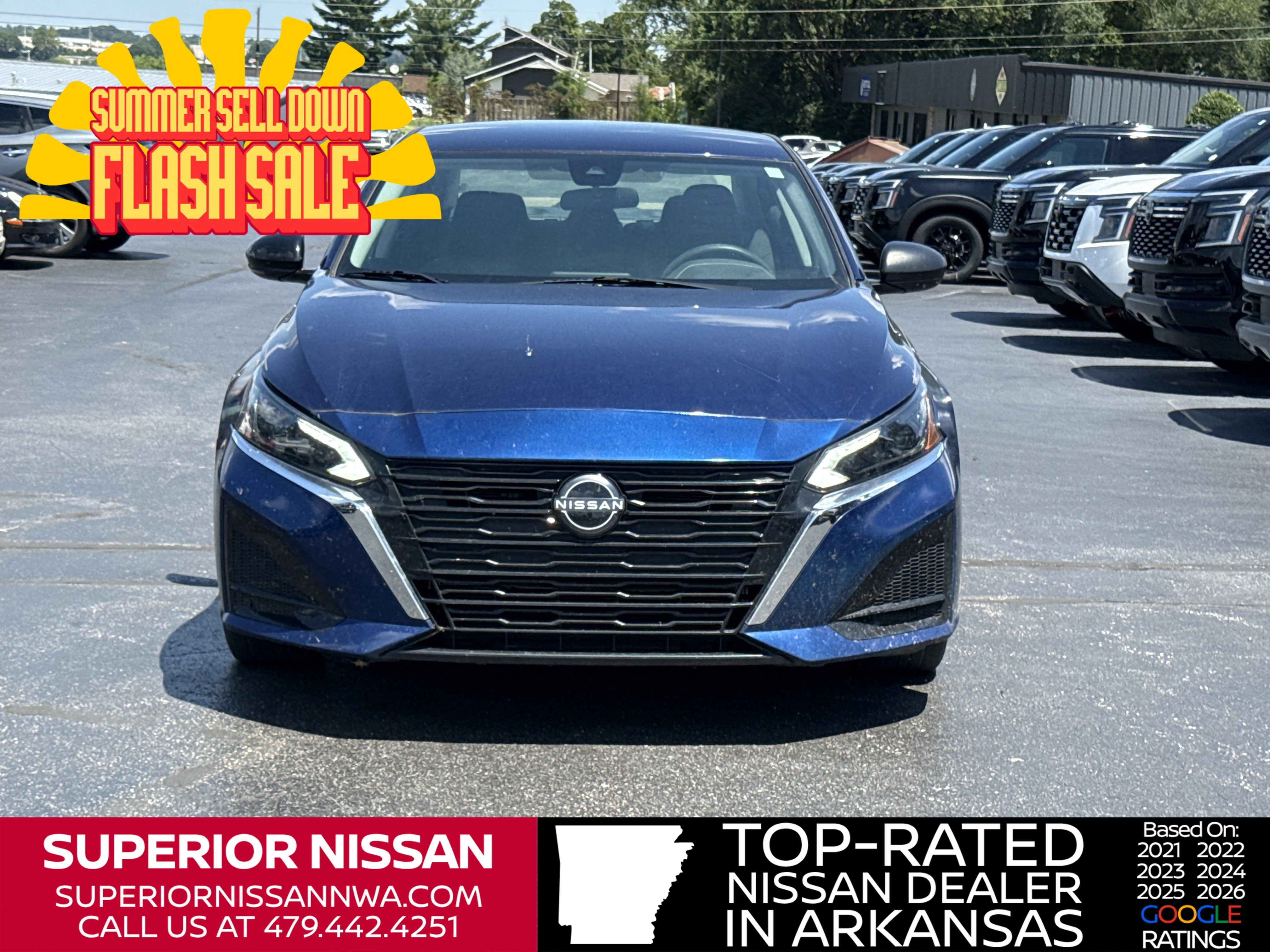 Certified Used 2024 Deep Blue Pearl Nissan 2.5 S image 1