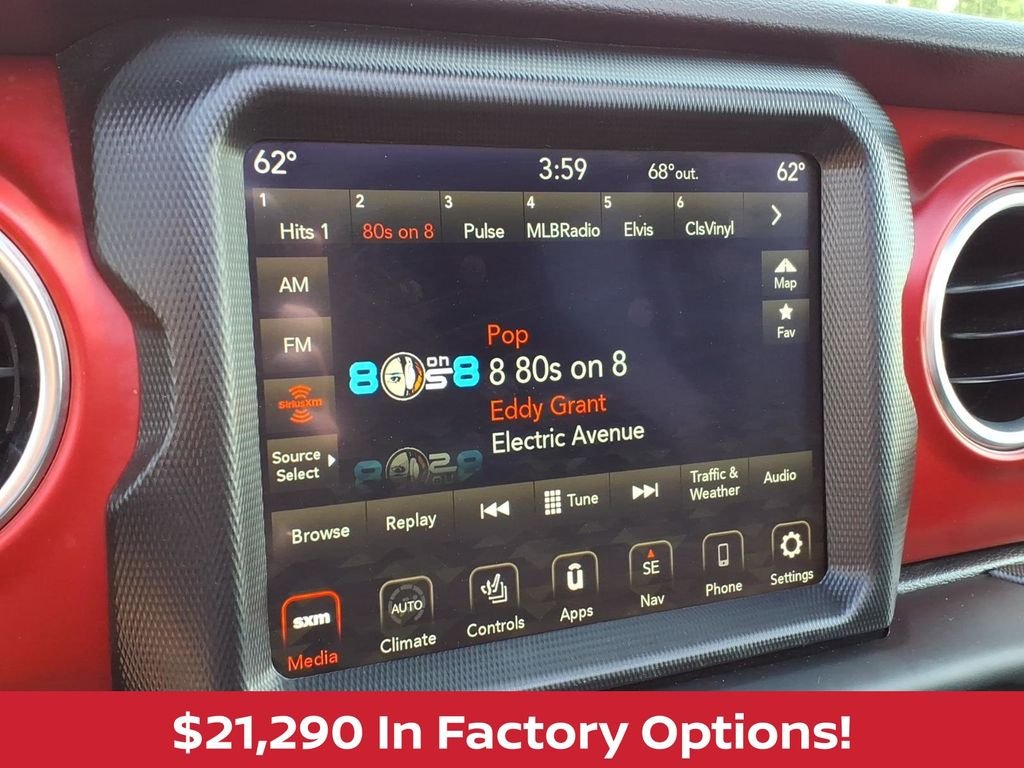 Used 2023 Sting-Gray Clearcoat Jeep Rubicon w/XTREME RECON 35" PKG, POWER TOP & MORE! image 16