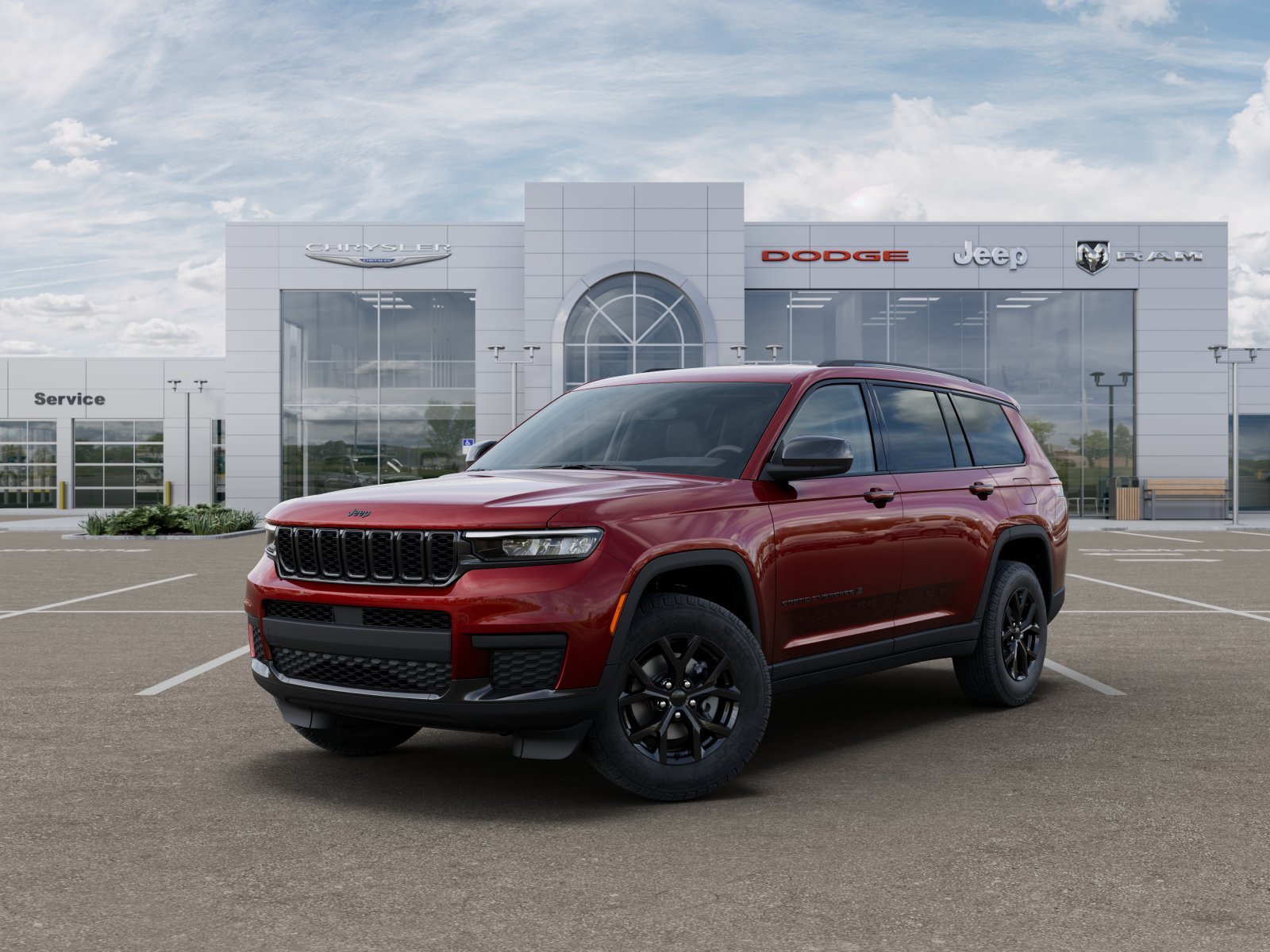 New 2025 Velvet Red Pearl-Coat Exterior Paint Jeep Altitude image 25