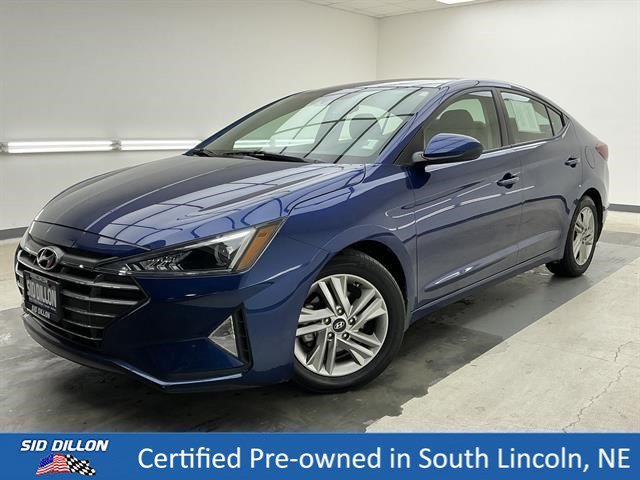 Used 2020 Lakeside Blue Hyundai Value Edition image 1