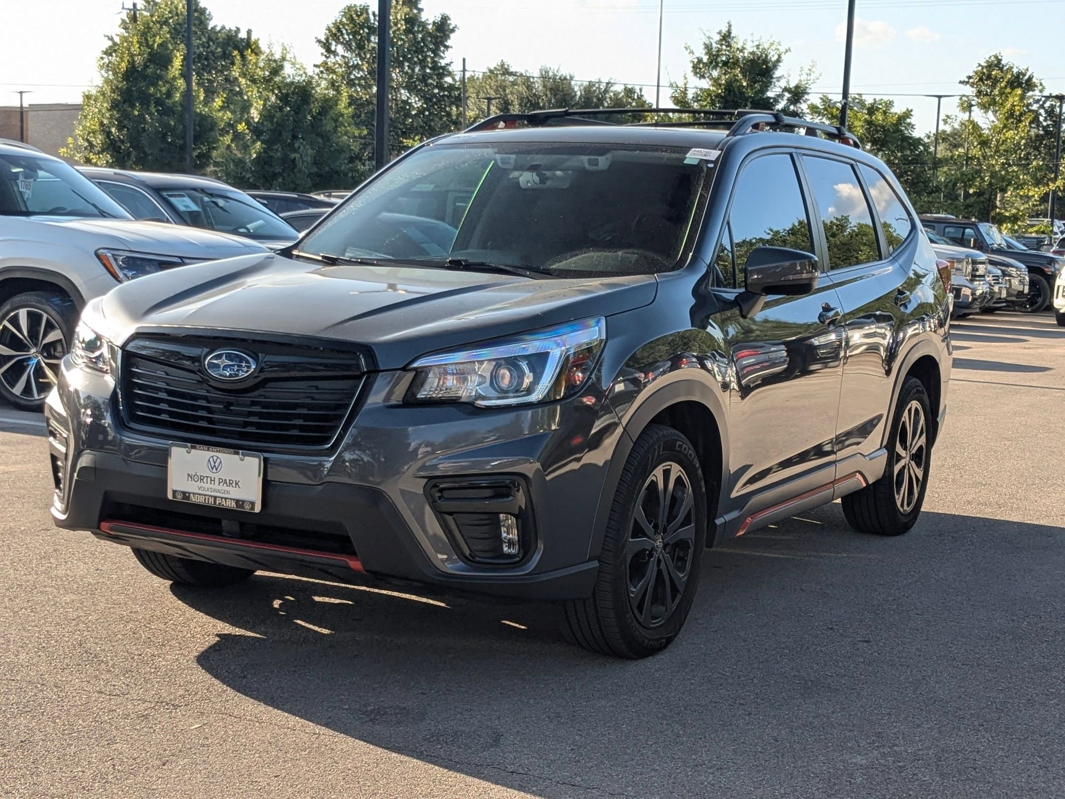 Used 2020 Magnetite Gray Metallic Subaru Sport image 7