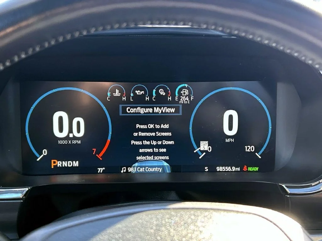 Used 2023 Black Metallic Ford Lariat image 26