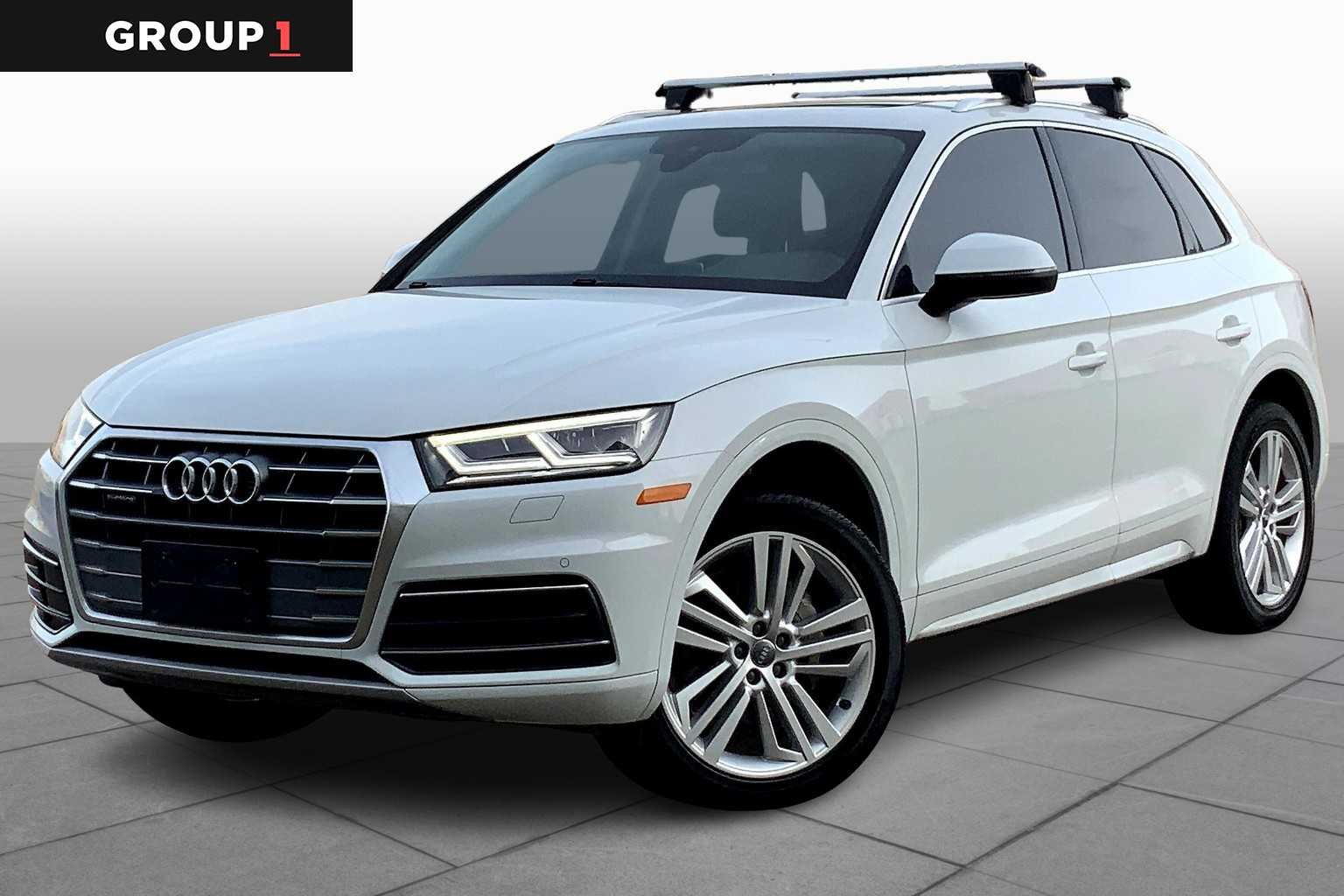 Used 2019 Glacier White Metallic Audi Premium Plus image 1