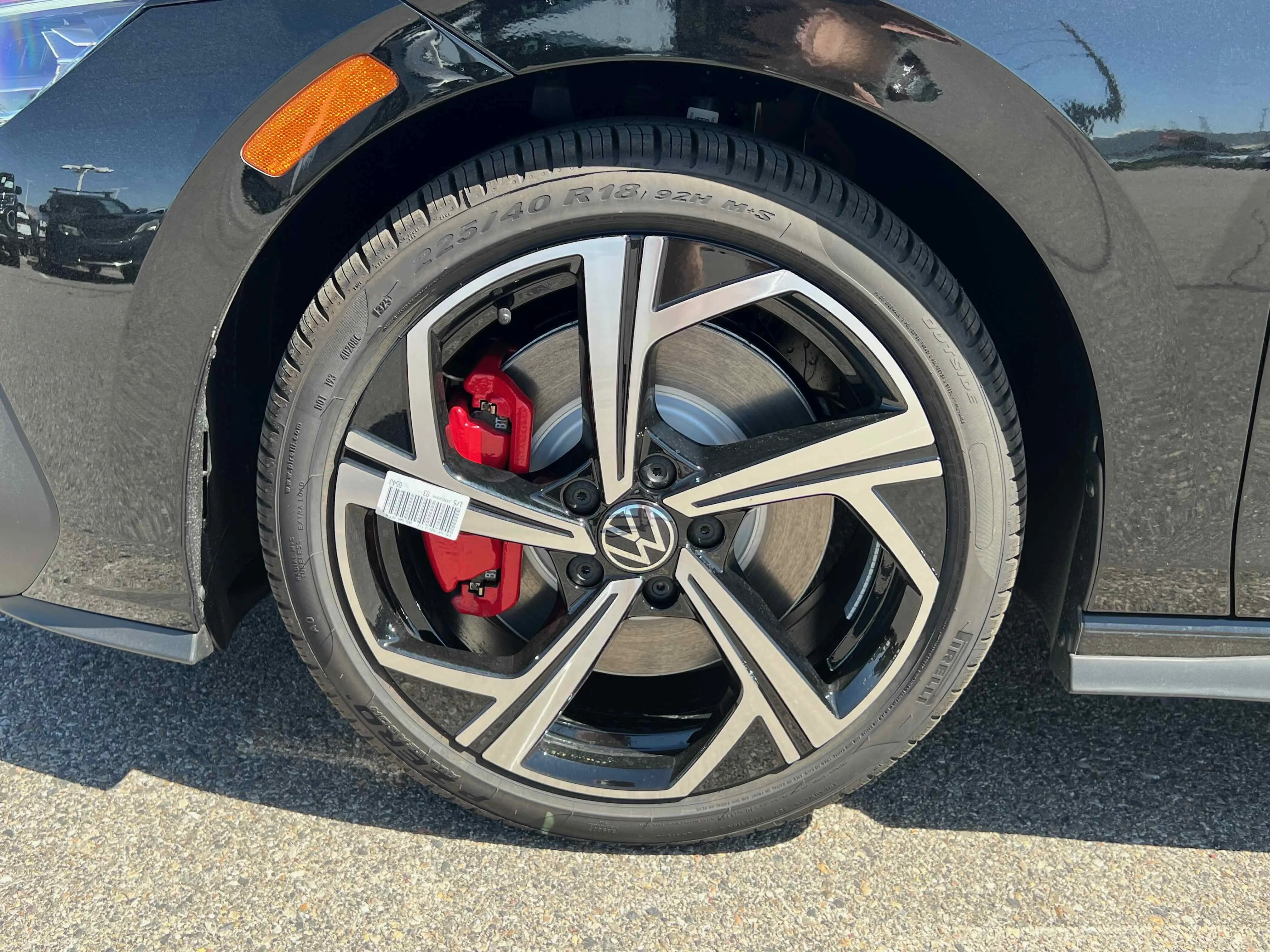 New 2025 Black Volkswagen SE image 10