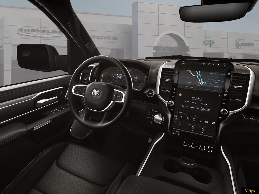 New 2026 Bright White Clear-Coat Exterior Paint RAM Laramie image 13