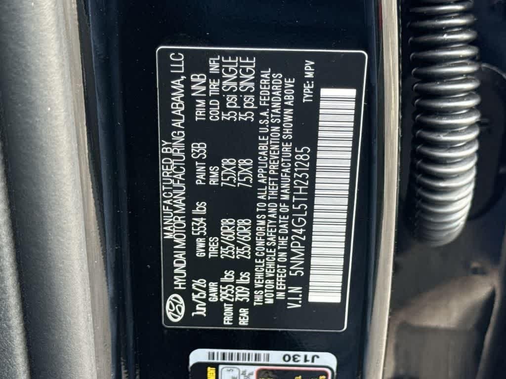 New 2026 Phantom Black Hyundai SEL FWD image 29