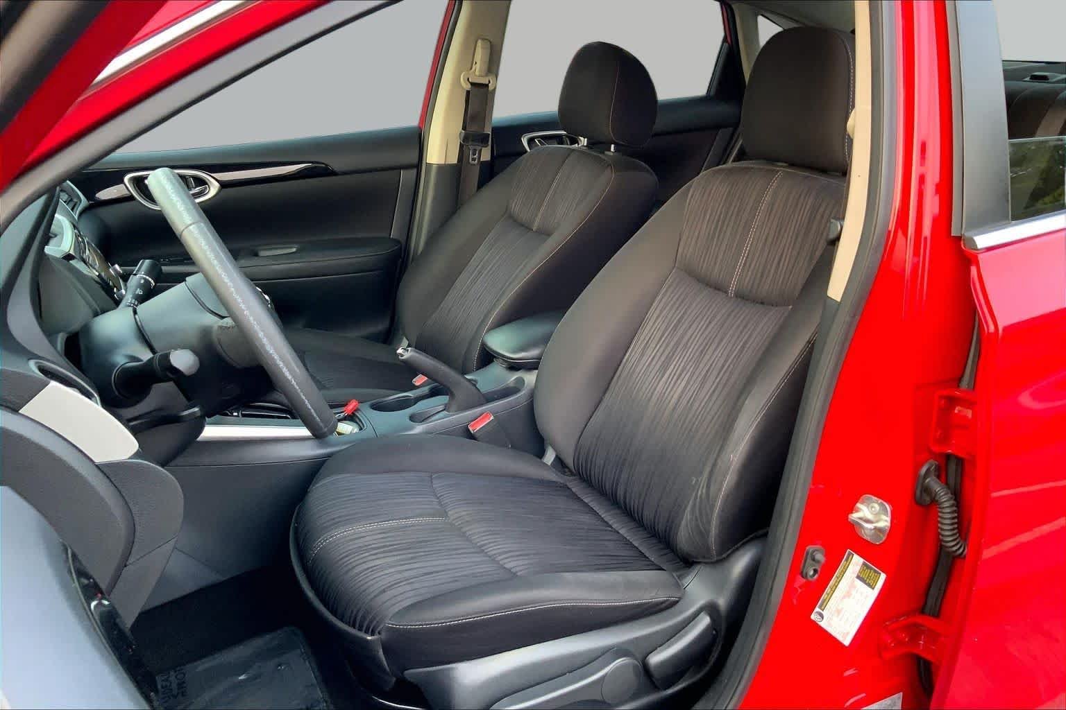 Used 2017 Red Alert Nissan SV image 8