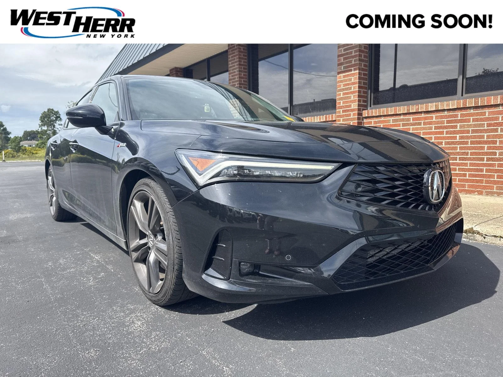 Used 2024 Majestic Black Pearl Acura A-SPEC TECH image 1