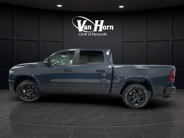 New 2026 Forged Blue Metallic Exterior Paint RAM Big Horn/Lone Star image 4