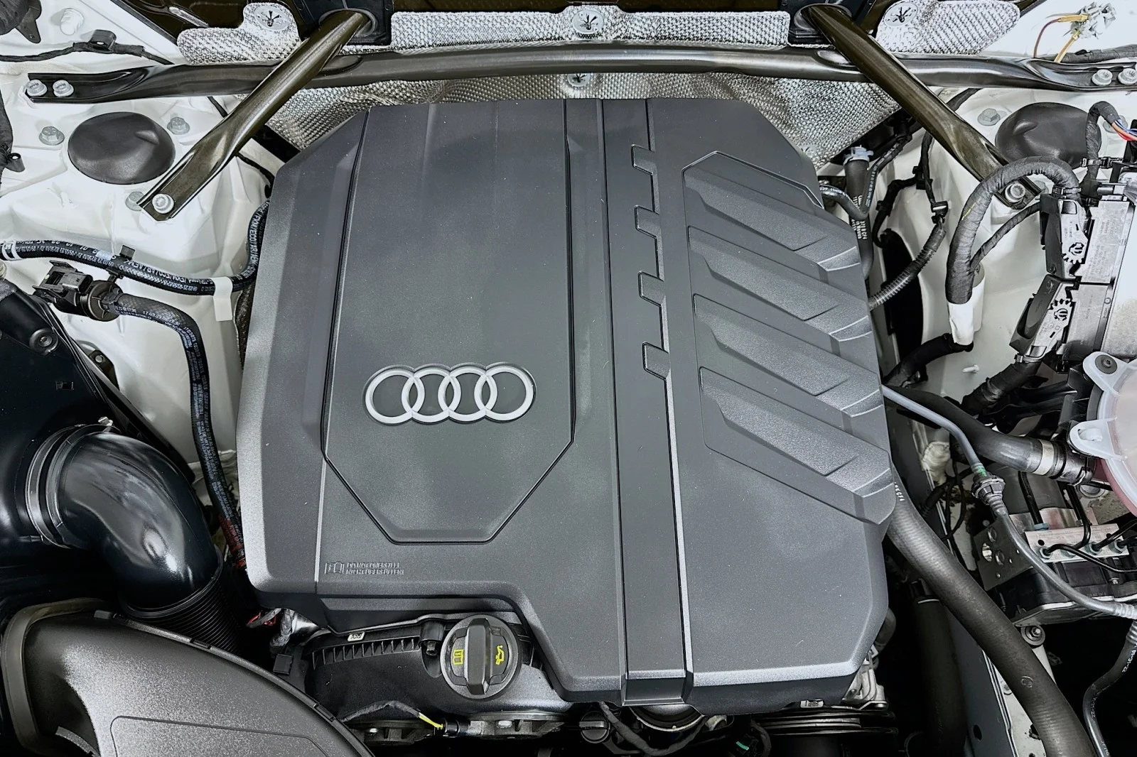 Used 2023 Glacier White Metallic Audi S line Premium Plus image 13