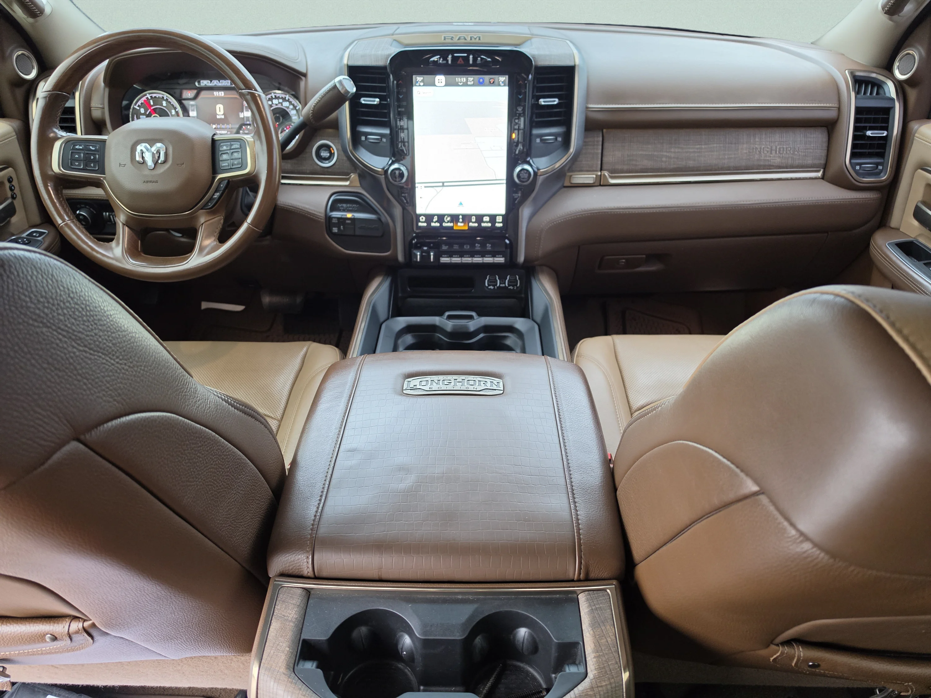 Used 2022 Pearl White Ram Longhorn image 19